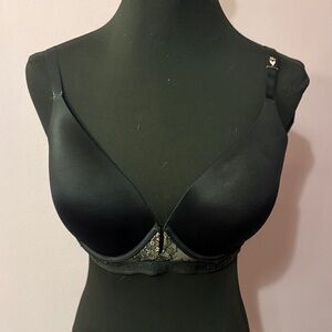 Victorias Secret Black very Sexy Plunge Bra 38D